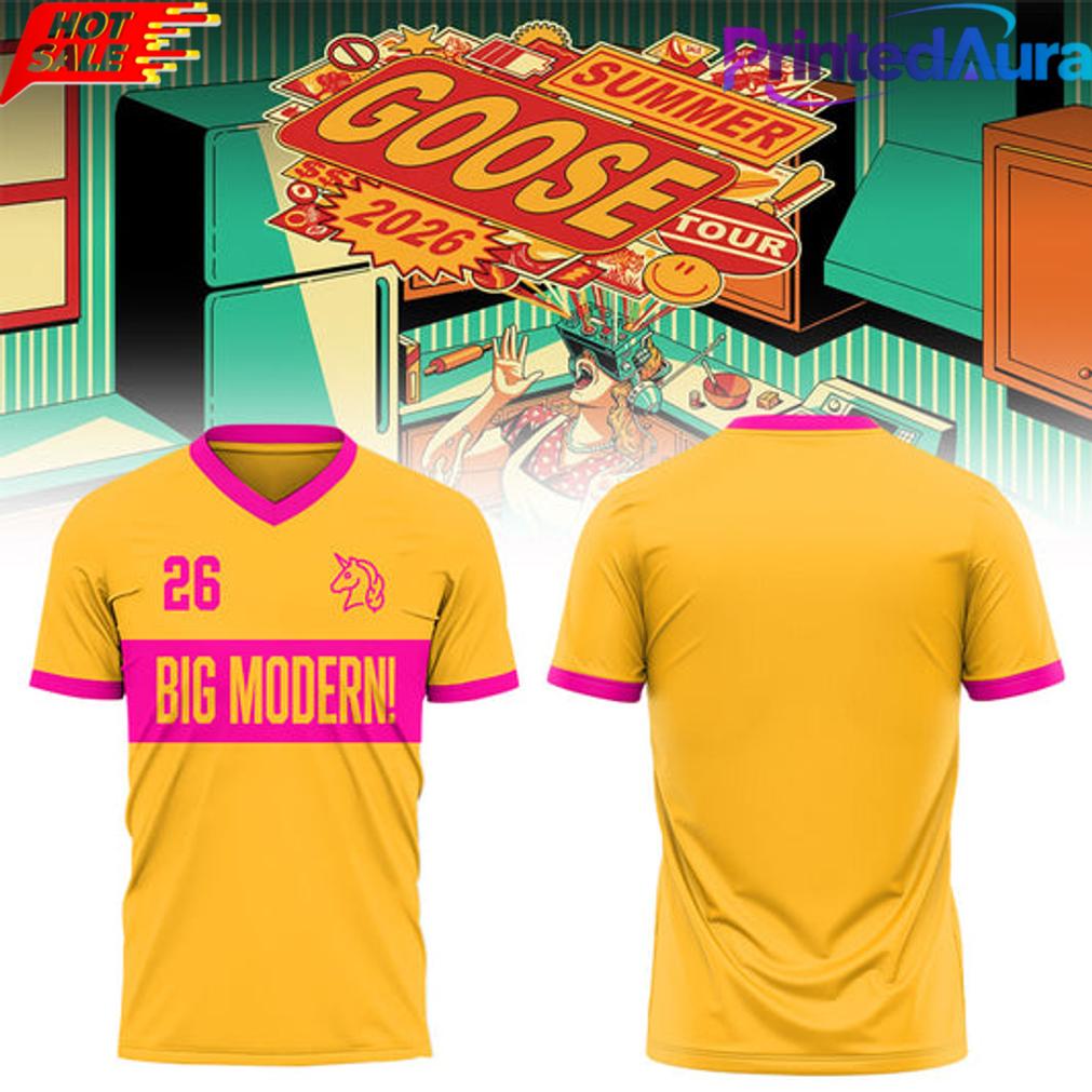 Goose Limited Edition Summer Tour 2026 T-Shirt Goose Limited Edition Summer Tour 2026 T-Shirt