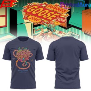 Goose Limited Edition Summer Tour 2026 T-Shirt 5 Limited Edition Summer Tour 2026 T-shirt 2d 5