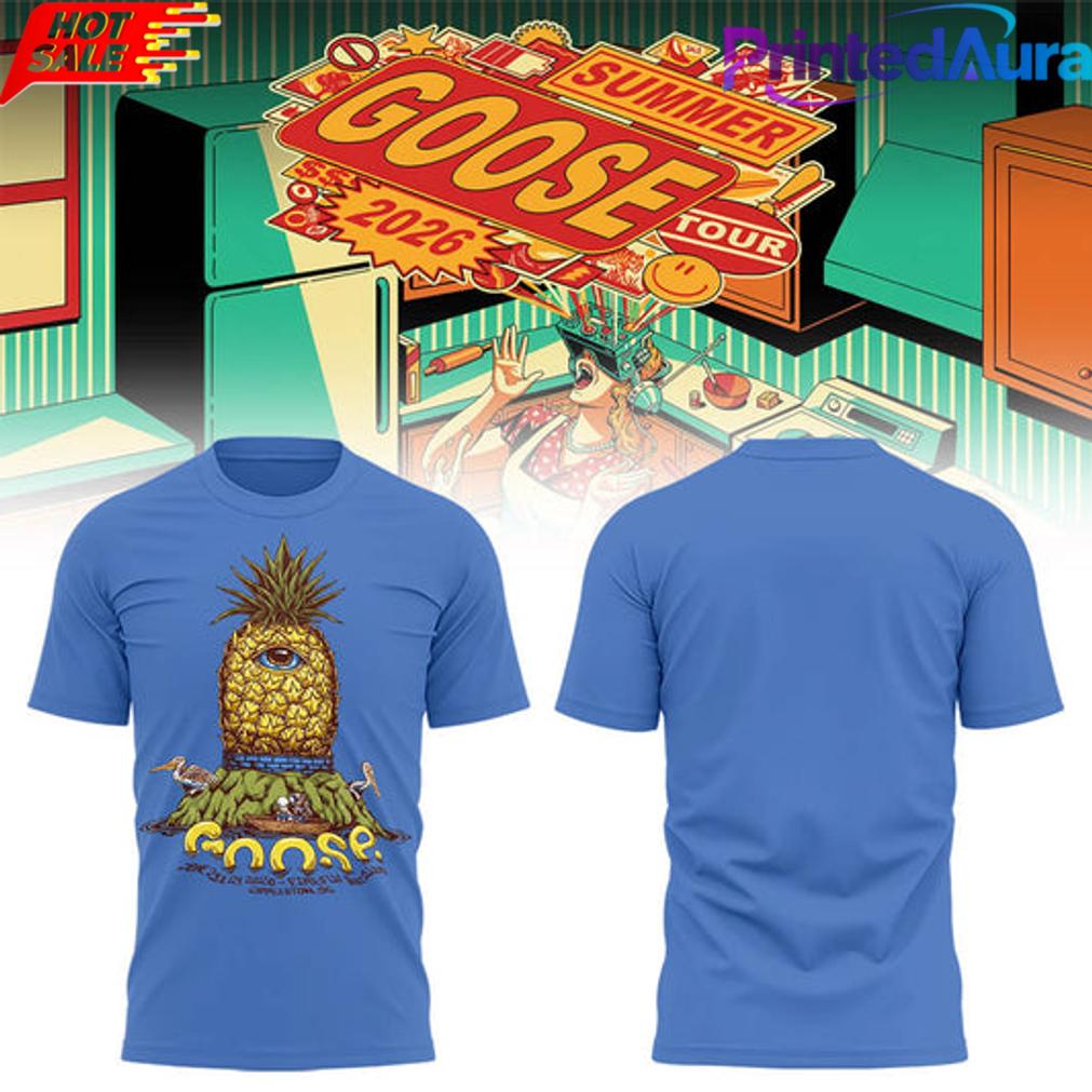 Goose Limited Edition Summer Tour 2026 T-Shirt Goose Limited Edition Summer Tour 2026 T-Shirt
