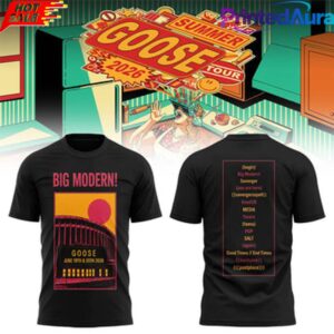 Goose Summer Tour 2026 T-shirt 3D