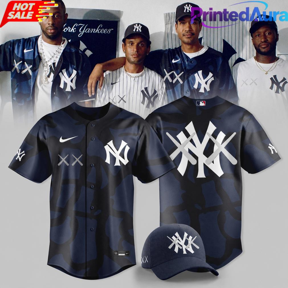 Limited Edition Yankees x KAWS 2026 Special Baseball Jersey Limited Edition Yankees x KAWS 2026 Special Baseball Jersey