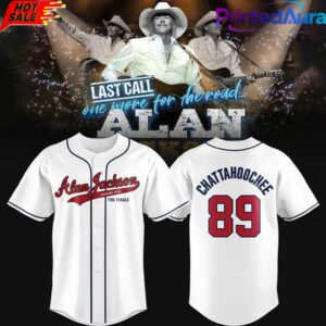 Alan Jackson Last Call One More for the Road – The Finale Baseball Jersey