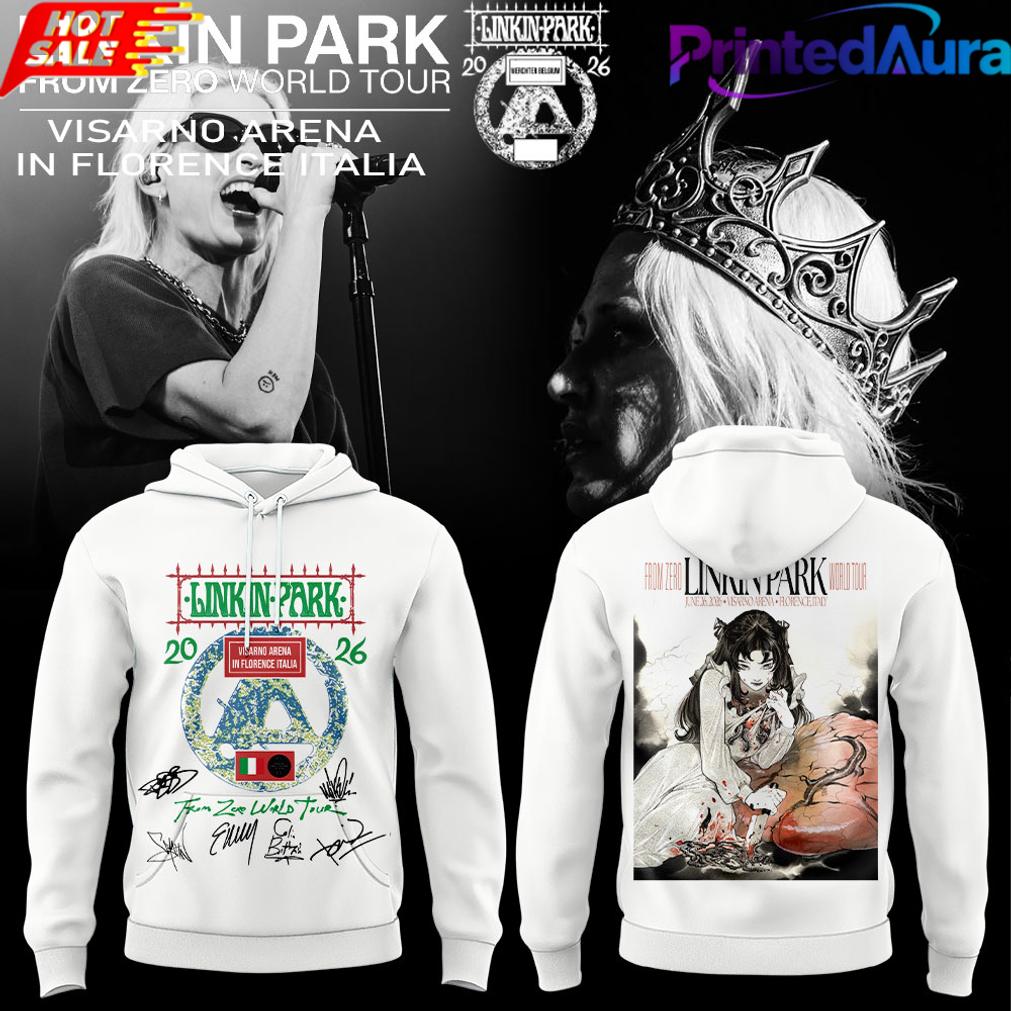 Linkin Park From Zero World Tour 2026 At Visarno Arena Limited Edition Hoodie Linkin Park From Zero World Tour 2026 At Visarno Arena Limited Edition Hoodie