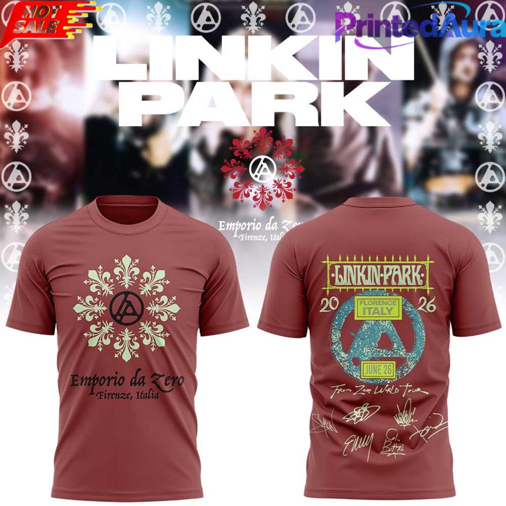 Linkin Park From Zero World Tour 2026 Collection Tee Linkin Park From Zero World Tour 2026 Collection Tee