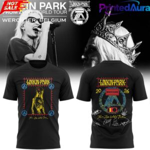 Linkin Park From Zero World Tour 2026 in Werchter Belgium Limited T-Shirt