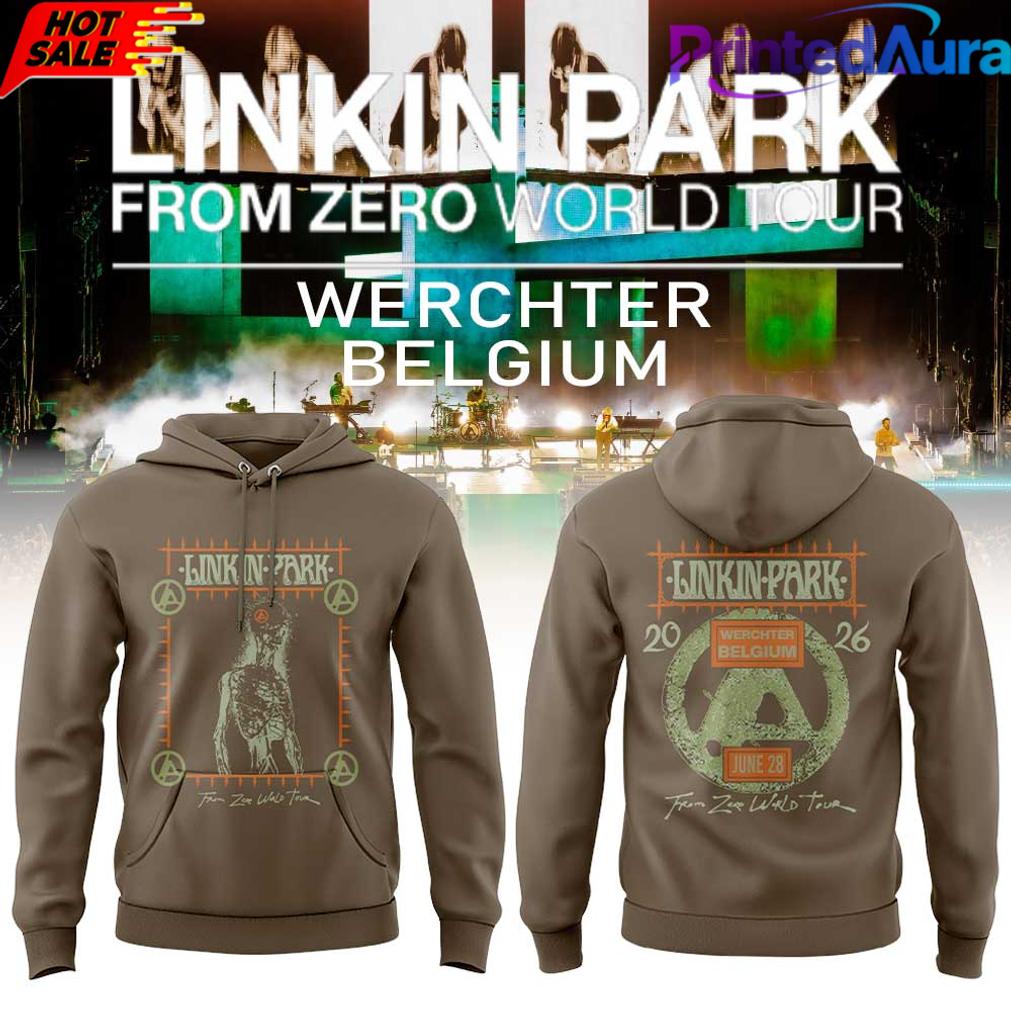 Linkin Park From Zero World Tour in Werchter at Werchter Parklife in Belgium Hoodie Linkin Park From Zero World Tour in Werchter at Werchter Parklife in Belgium Hoodie