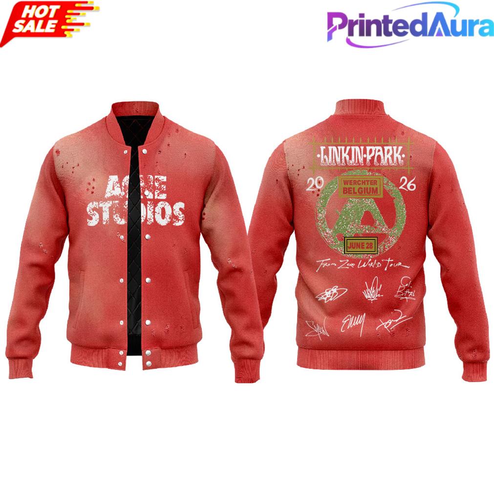 Linkin Park From Zero World Tour to Festivalpark Special Version Bomber Jacket Linkin Park From Zero World Tour to Festivalpark Special Version Bomber Jacket