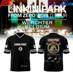 Linkin Park brought their From Zero World Tour to Festivalpark in Werchter Belgium Football Jersey