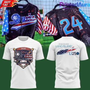 Long Island Ducks Americas 250th Anniversary 2026 Special Shirt