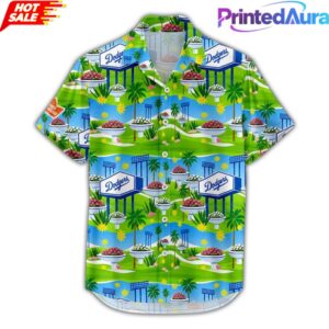 Los Angeles Dodgers Hawaiian Shirt 1 Los Angeles Dodgers Hawaiian Shirt 1
