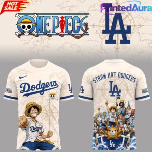 Los Angeles Dodgers x One Piece 2026 Limited Edition Tshirt