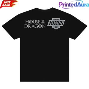Los Angeles Kings House of the Dragon The Rightful Queen Black Edition Tee 2 Los Angeles Kings House of the Dragon The Rightful Queen Black Edition Tee 2
