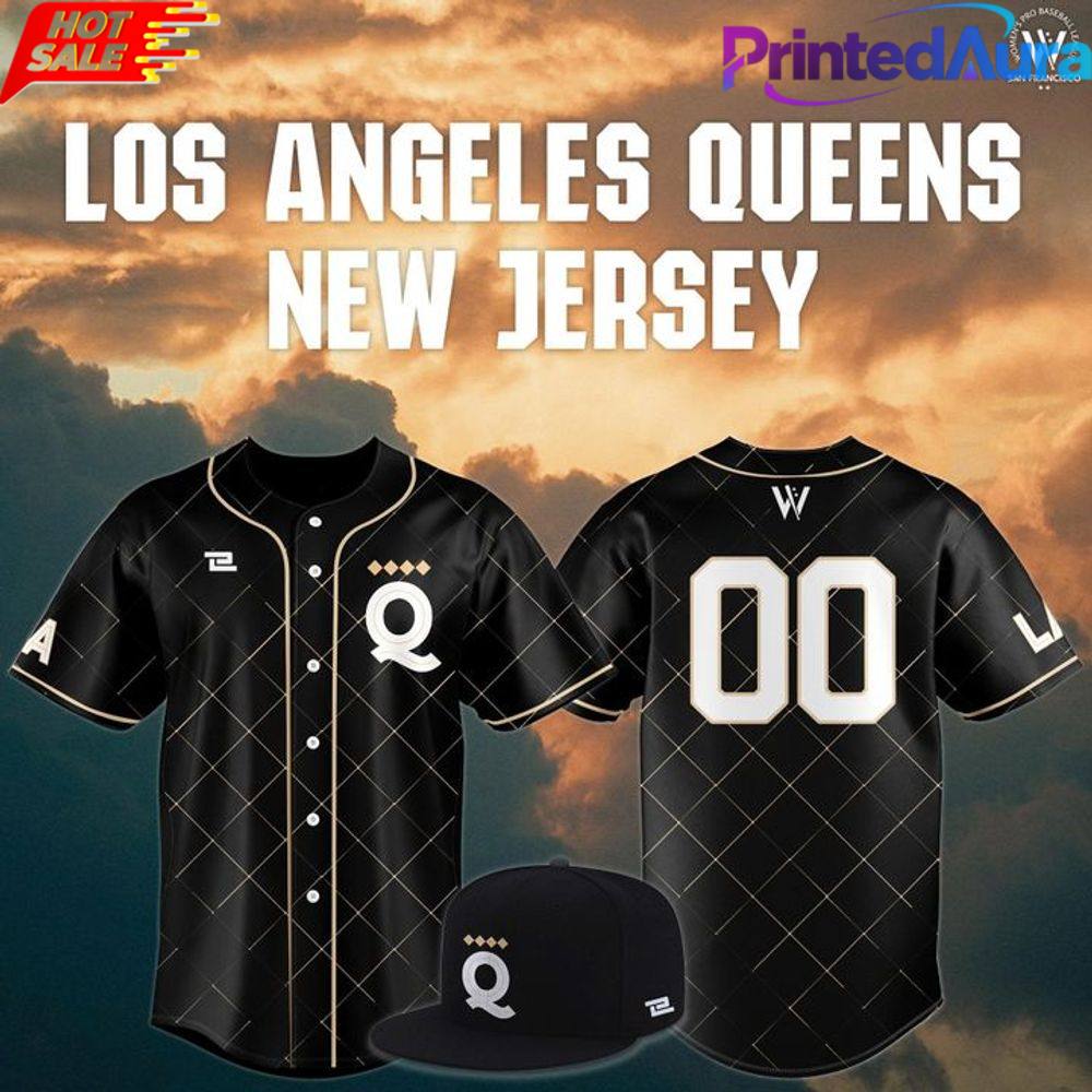 Los Angeles Queens Inspired by Lizzie Murphy 2026 Baseball Jersey Los Angeles Queens Inspired by Lizzie Murphy 2026 Baseball Jersey