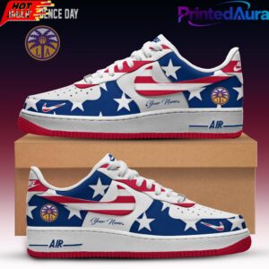 Los Angeles Sparks x Independence Day Air Force 1 Custom For Fans