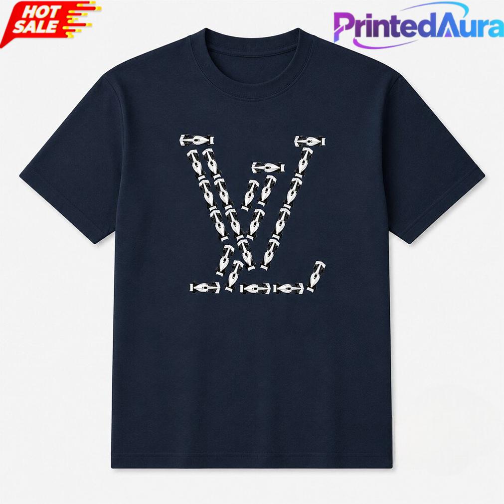Louis Vuitton Formula 1 Race Car LV Graphic Edition Tee Louis Vuitton Formula 1 Race Car LV Graphic Edition Tee