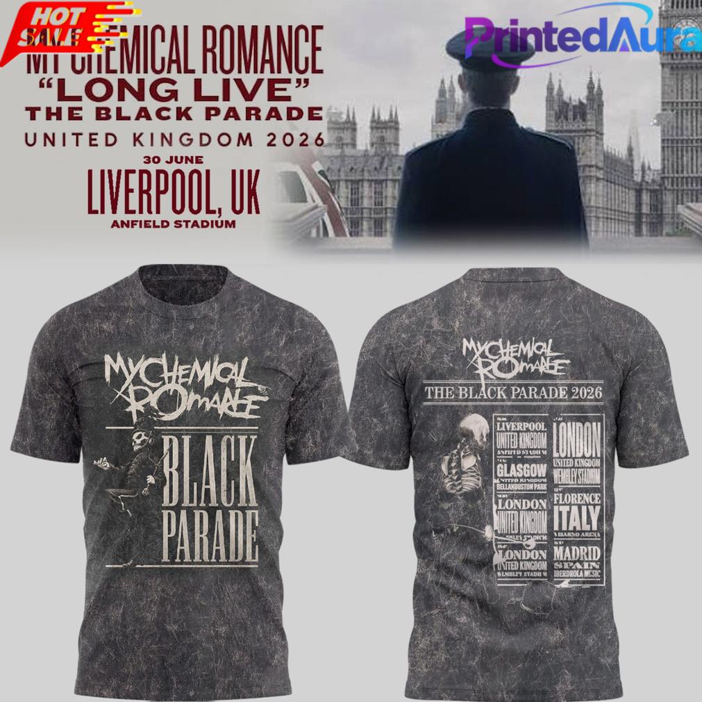MCR The Black Parade TOUR 2026 T-Shirt MCR The Black Parade TOUR 2026 T-Shirt