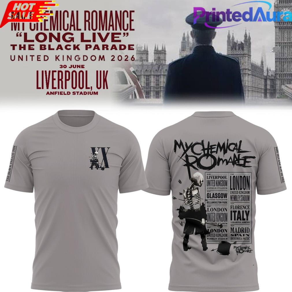 MCR The Black Parade TOUR 2026 T-Shirt MCR The Black Parade TOUR 2026 T-Shirt