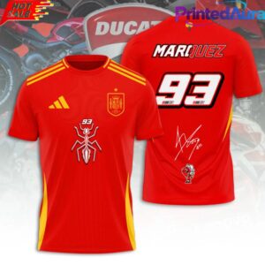 Marc Mrquez x Spain National Football Limited Edition T-Shirt 2