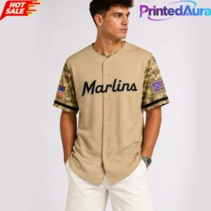 Marlins Military Appreciation Night Jersey 1