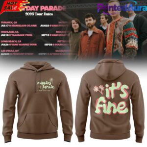 Mayday Parade 2026 Tour Dates Hoodie 2