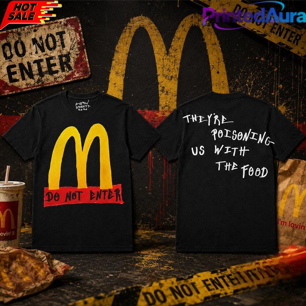 McDonalds Do Not Enter Black Tee McDonalds Do Not Enter Black Tee
