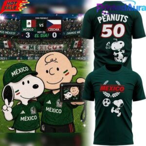 Mexico Soccer x Peanuts World Cup 2026 Tee