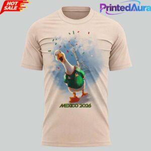 Mexico World Cup 2026 Merlin The Duck Limited Edition Shirt 1