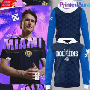 Miami Dolphins Scotland’s Tartan Army Special Hoodie