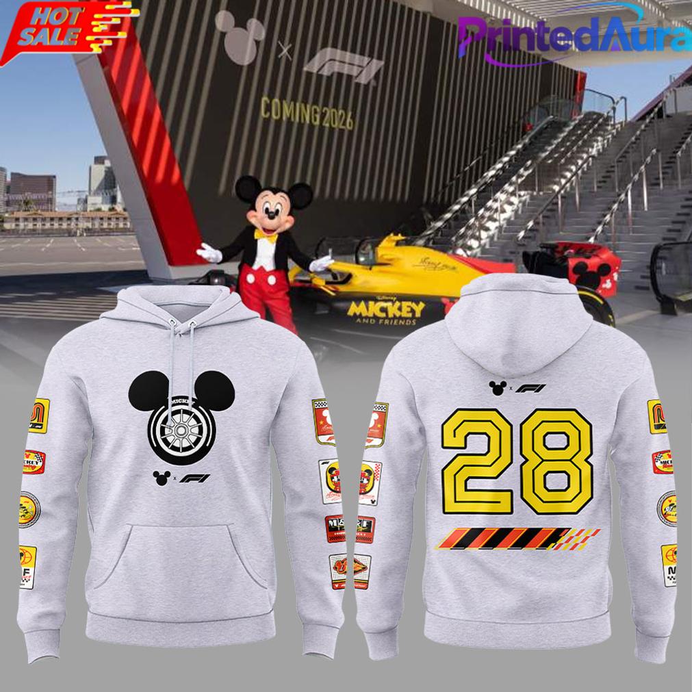 Mickey Disney x Formula 1 2026 Limited Combo Hoodie Mickey Disney x Formula 1 2026 Limited Combo Hoodie