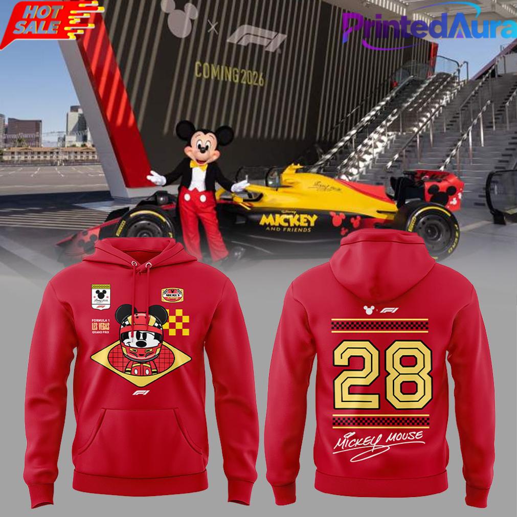 Mickey Disney x Formula 1 2026 Limited Combo Hoodie Mickey Disney x Formula 1 2026 Limited Combo Hoodie