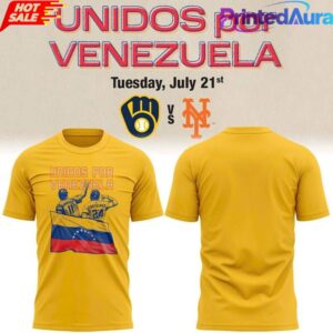 Milwaukee Brewers 2026 Unidos por Venezuela Limited Edition Shirt