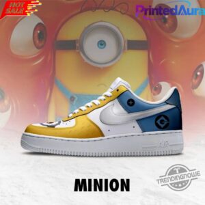 Minions Gru And Goomi Air Force 1 Sneakers Custom