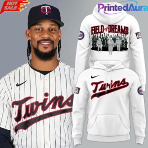 Minnesota Twins 2026 MLB at Field of Dreams Game Hoodie 1