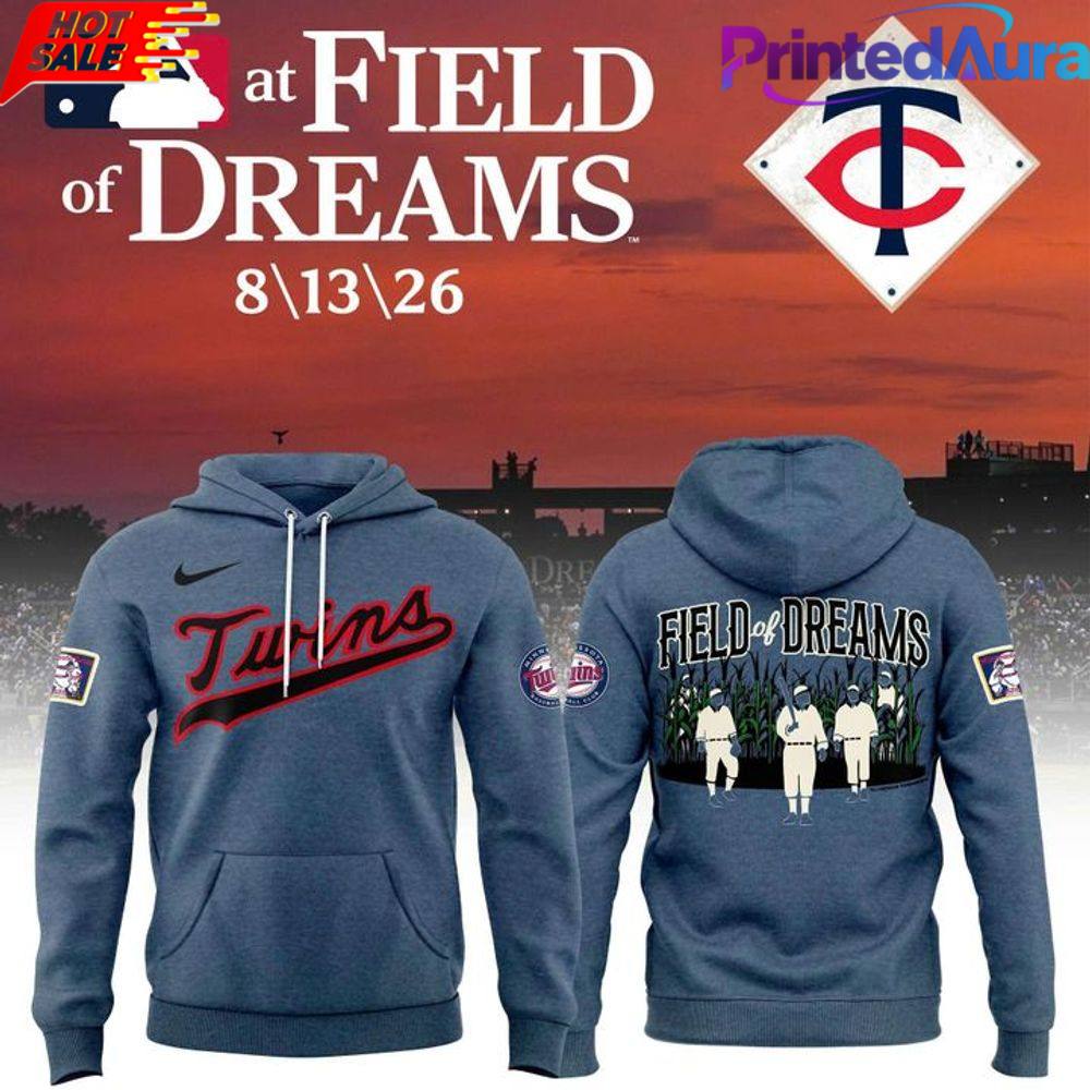 Minnesota Twins 2026 MLB at Field of Dreams Game Special Hoodie