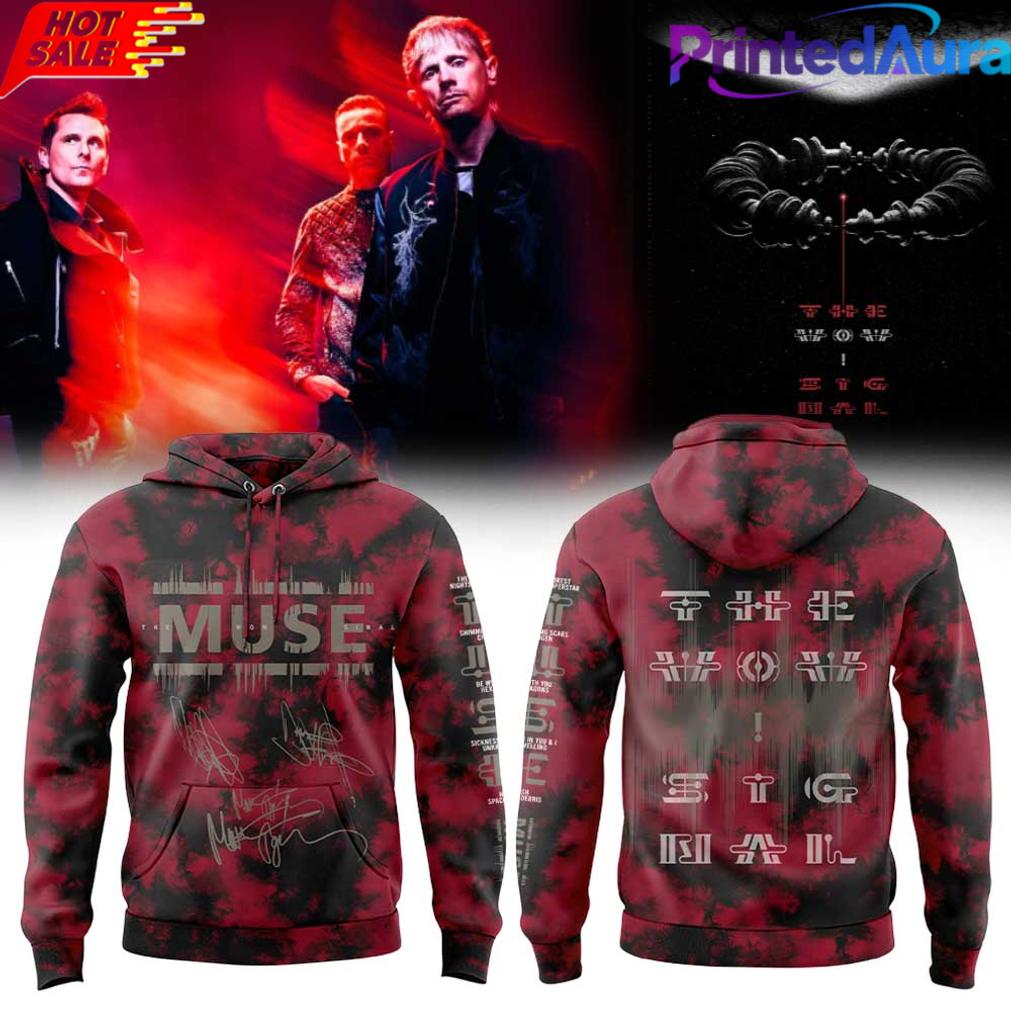 Muse The Wow Signal Tour 2026 Hoodie Muse The Wow Signal Tour 2026 Hoodie