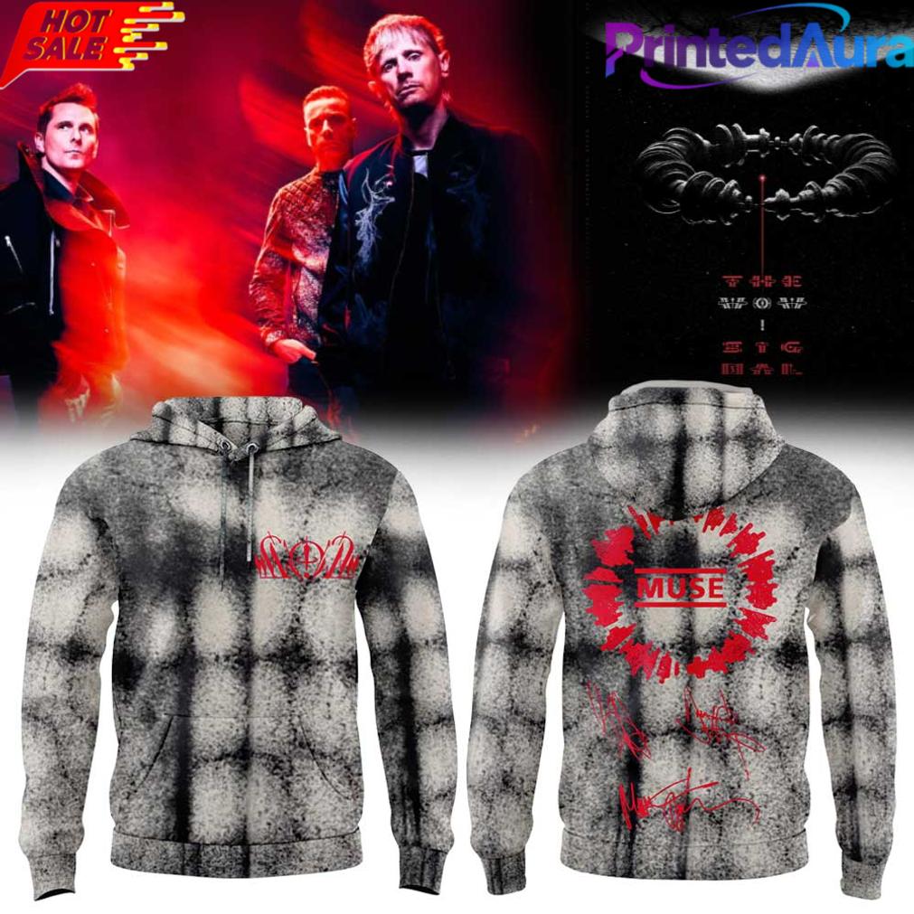 Muse The Wow Signal Tour 2026 Hoodie Muse The Wow Signal Tour 2026 Hoodie