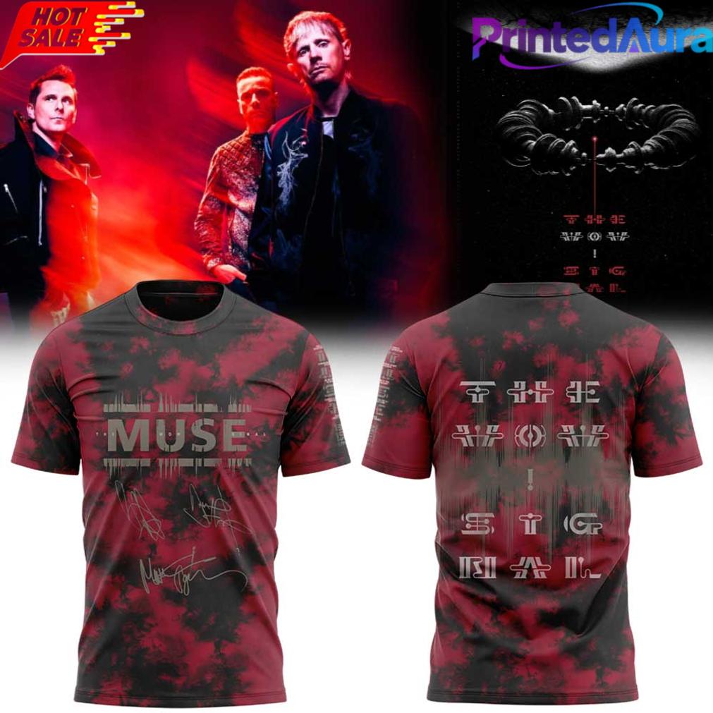 Muse The Wow Signal Tour 2026 T-Shirt Muse The Wow Signal Tour 2026 T-Shirt