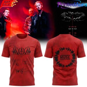 Muse The Wow Signal Tour 2026 T-Shirt 2 Muse The Wow Signal Tour 2026 T-Shirt 2