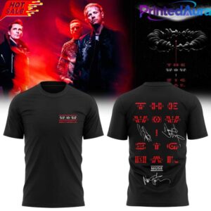 Muse The Wow Signal Tour 2026 T-Shirt 3 Muse The Wow Signal Tour 2026 T-Shirt 3