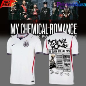 My Chemical Romance – The Black Parade 2026 x England Soccer Jersey