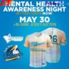 Myrtle Beach Pelicans 4th of July Baseball Jersey