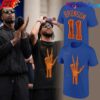 NY Knicks 2026 NBA Finals Champs Hello Kitty Blue Tee