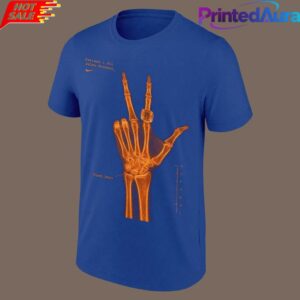 NYK Jalen Brunson Signatures Print X-Ray Blue Edition Tee 1 NYK Jalen Brunson Signatures Print X-Ray Blue Edition Tee 1