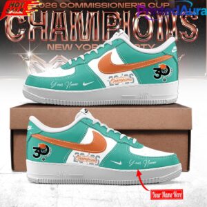 New York Liberty WNBA Commissioner’s Cup Champions 2026 Air Force 1 Shoes