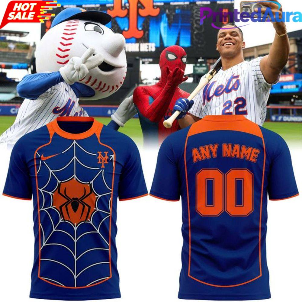 New York Mets x SpiderMan 2026 Special Edition Shirt - Premium