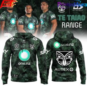 New Zealand Warriors 2026 Te Taiao Range Edition Hoodie