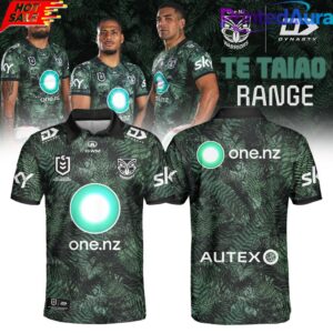 New Zealand Warriors 2026 Te Taiao Range Edition Polo