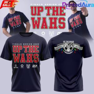 New Zealand Warriors Tee UP THE WAHS Finals Series Edition