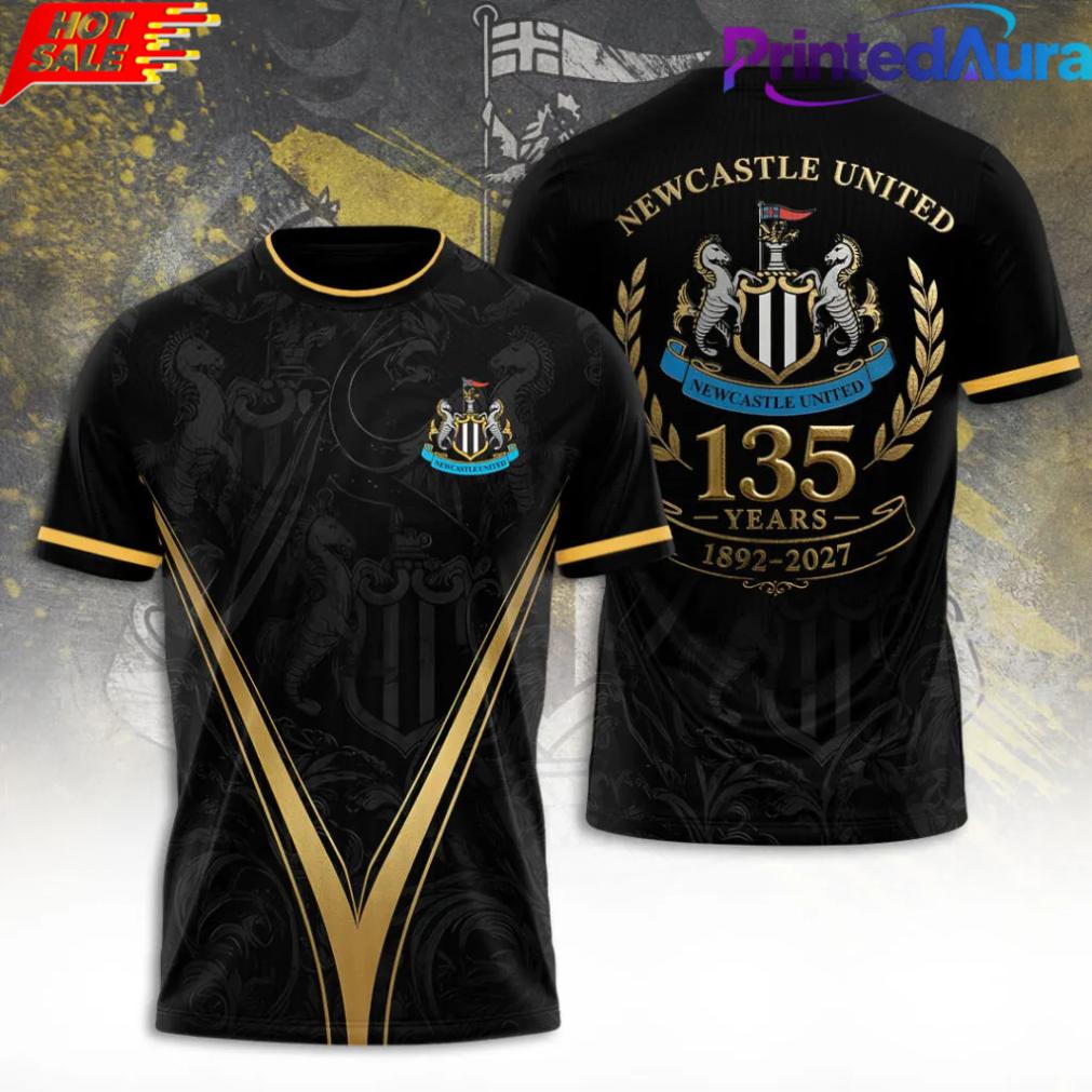 Newcastle United 135th Anniversary Limited Edition T-Shirt Newcastle United 135th Anniversary Limited Edition T-Shirt