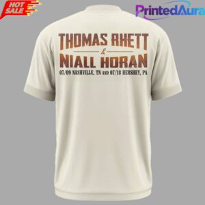 Niall Horan x Thomas Rhett Live on Stage Limited Edition Shirt 2